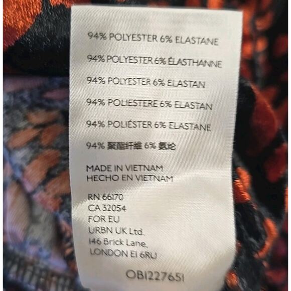 NWT Free People Womens Velvet Take A Break Halter Top Sz L Romantic Whimsigoth - Picture 11 of 12